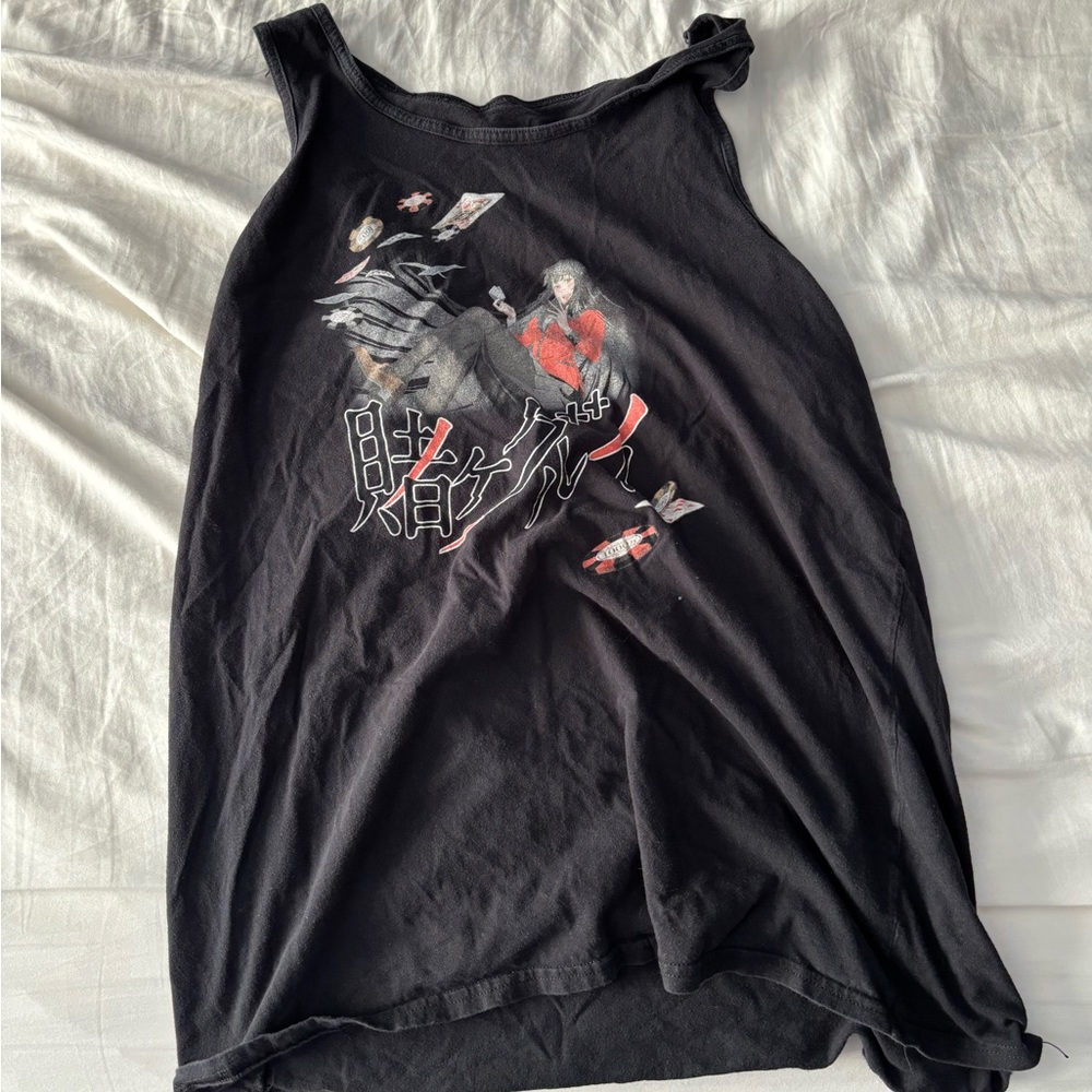Hot Topic Yumeko Kakegurui Tank Top, No damage, Size X-Large